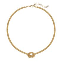 Colar Nozinho Banhado a Ouro Colar Nozinho Banhado a Ouro