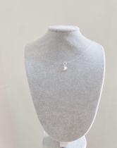 Colar nylon pingente lua 40cm