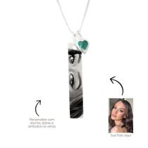 Colar Olhar Foto Personlizado Presente Semijoia Prata925 Colar Olhar Foto Personlizado Presente Semijoia Prata925