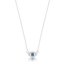 Colar Olho Grego Cravejado Em Prata 925 Colar Olho Grego Cravejado Em Prata 925