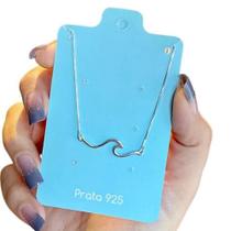 Colar Onda Prata 925