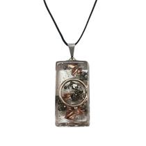 Colar Orgonite Pirita Prosperidade Riqueza Dinheiro