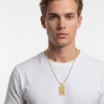 Colar Orixá Ogum - Banhado em Ouro 18k ou Prata 925