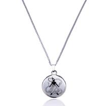 Colar Orixá Oxumarê Arroboboi Medalha Proteção Espiritual