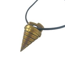 Colar Otaku Pingente Metal Anime Tengen Toppa Gurren Lagann Cosplay Presentes Geek Nerd
