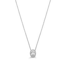Colar oval cravejado zirconia joia de prata luxo exclusivo moverichjoia de prata luxo exclusivo moverich