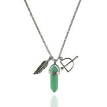 Colar Oxóssi - Quartzo Verde Colar Oxóssi - Quartzo Verde