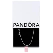 Colar PANDORA Elevated Heart com zircônia cúbica em prata Colar PANDORA Elevated Heart com zircônia cúbica em prata