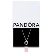 Colar PANDORA Family Always Circled em prata esterlina