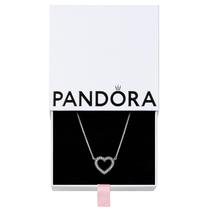 Colar PANDORA Moments Sparkling Handwritten Love Silver Colar PANDORA Moments Sparkling Handwritten Love Silver