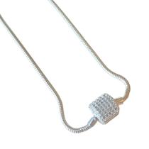 Colar para Charm e Berloque em Prata 925 Colar para Charm e Berloque em Prata 925