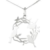 Colar Passarinhos Coleção Estimação em Prata 925