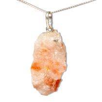 Colar Pedra Do Sol Goldstone Bruto Natural Pino Prata 950 Colar Pedra Do Sol Goldstone Bruto Natural Pino Prata 950