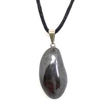 Colar Pedra Hematita Signo Escorpião Fortalece a Mente Colar Pedra Hematita Signo Escorpião Fortalece a Mente