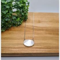 Colar Pedra Madrepérola Horizontal