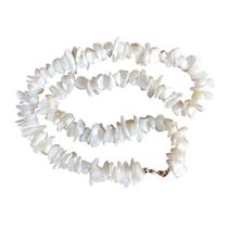 Colar Pedra Natural Madrepérola Cascalho - Família