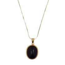 Colar Pedra Oval CO0939