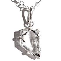 Colar Pedra Turmalina Incrustada Pequeno Garra Prata 950 Colar Pedra Turmalina Incrustada Pequeno Garra Prata 950