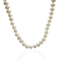 Colar Pérola Água Doce Biwa Barroca 49cm com Fecho em Prata 925 - 03645