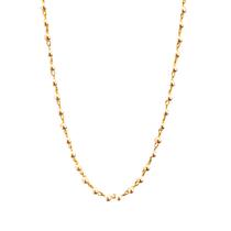 COLAR PÉROLAS 40 cm BANHADO A OURO