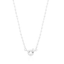 Colar Pérolas Com Fecho Boia Banhado A Ouro 18k Ou Prata 925 Colar Pérolas Com Fecho Boia Banhado A Ouro 18k Ou Prata 925