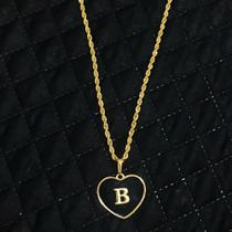Colar personalizado letra B