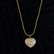 Colar personalizado letra C Colar personalizado letra C