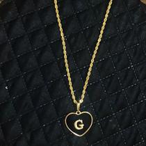 Colar personalizado letra G Colar personalizado letra G