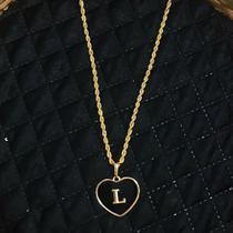 Colar personalizado letra L