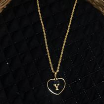 Colar personalizado letra Y