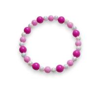Colar pet de luxo rosa e pink