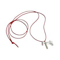 Colar Pingente De Pônei 3D Colorido, Estilo Cloisonné Com Esmalte, Corrente Choker Para Verão E