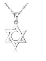 Colar Pingente Estrela De Davi