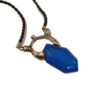 Colar Pingente Gamer Personagens Dante e Vergil Jogo Devil May Cry Vermelho Presentes Geek Nerd