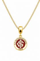 Colar Pingente Masculino Time De Futebol Internacional Banhado a Ouro 18k Colar Pingente Masculino Time De Futebol Internacional Banhado a Ouro 18k