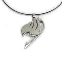 Colar Pingente Metal Anime Fairy Tail Natsu Dragneel Presentes Nerd Acessórios Geek Cosplay Otaku