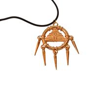 Colar Pingente Metal Relíquia Anel do Milênio Anime Yu Gi Oh Cosplay Geek Acessórios Nerd Otaku