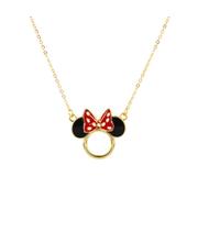Colar Pingente Minnie 2.5x2.5cm Disney Colar Pingente Minnie 2.5x2.5cm Disney