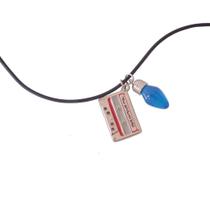 Colar Pingente Ouro Velho Geek Seriado Stranger Things Fita Retrô Presentes Nerds Acessórios Geek