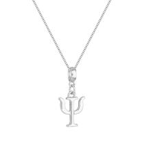 Colar Pingente Profissão Psicologia Banhado a Prata 925