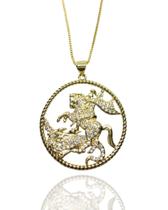 Colar pingente São Jorge