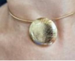 Colar Pingente Shocker 3 banhos antialérgicos a Ouro 18k Entrega Imediata