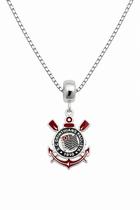 Colar Pingente Times Masculino Banhado a Prata 925 PEÇA:Palmeiras