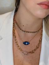 Colar Pingente Zircônia Colorida Colar Pingente Zircônia Colorida