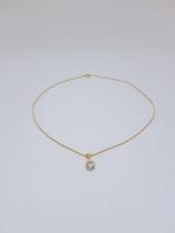 Colar ponto de luz banhado a Ouro Maribel