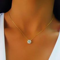Colar Ponto de Luz Banhado em Ouro18k Colar Ponto de Luz Banhado em Ouro18k