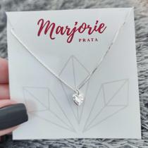 Colar Ponto De Luz com Zircônia Prata 925