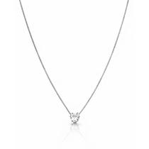 Colar Ponto de Luz Coração Cravejado Zirconia Feminino Banhado a Prata 925