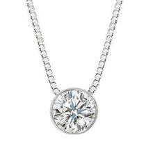Colar Ponto de Luz Diamante Brilhante Extra 50 Pontos Ouro Branco 18K K1225 Colar Ponto de Luz Diamante Brilhante Extra 50 Pontos Ouro Branco 18K K1225