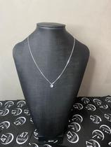 Colar Ponto de Luz Redondo 45 cm